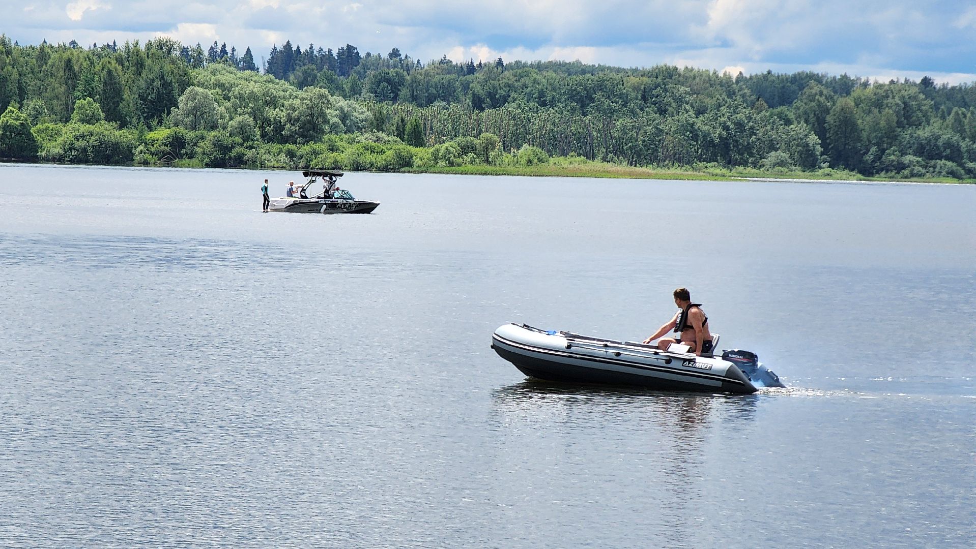 Руза, лето в рузе, Пляж, Отдых на воде,