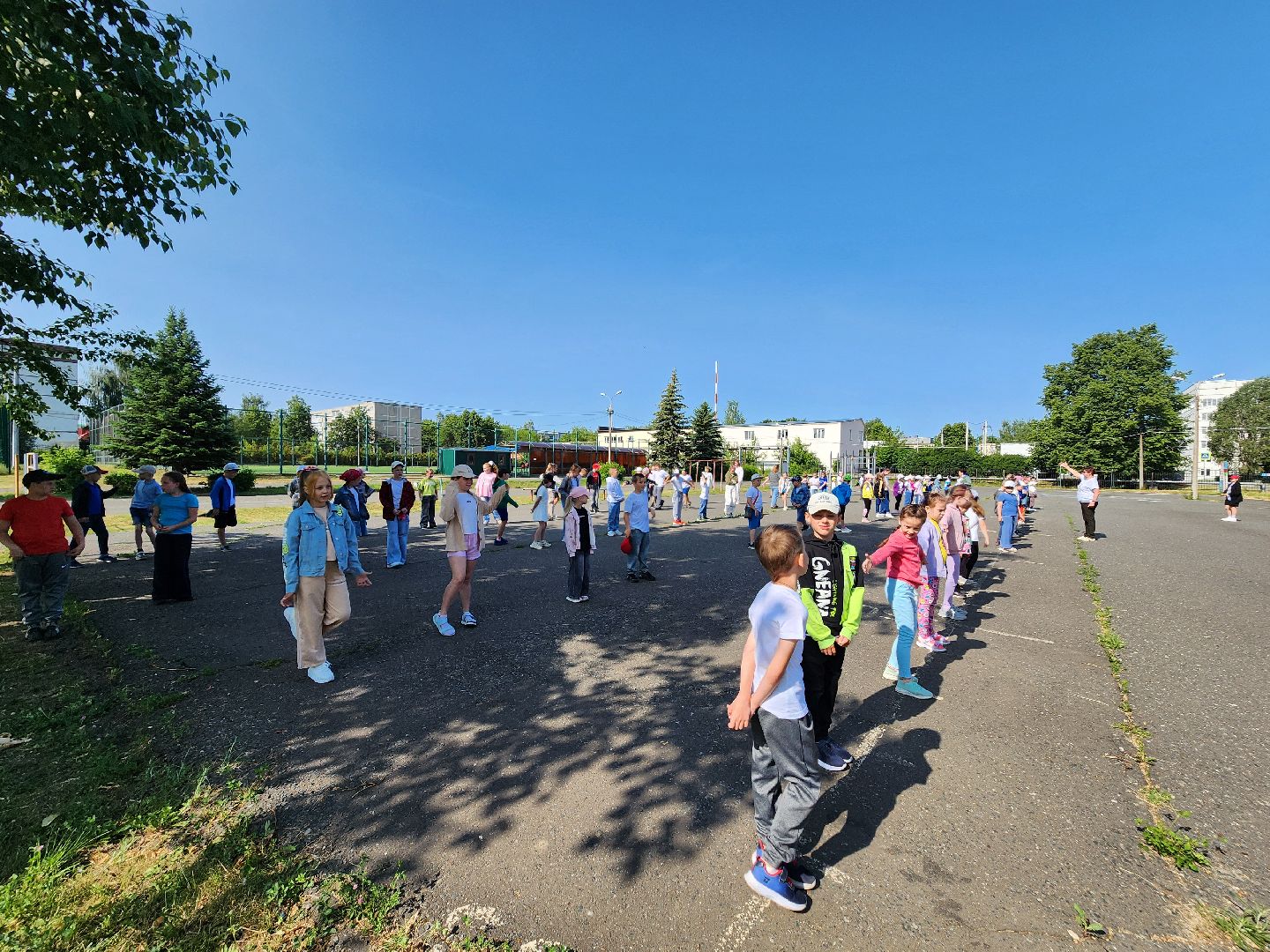 Зарайск, Лето, Каникулы, Пришкольный лагерь,