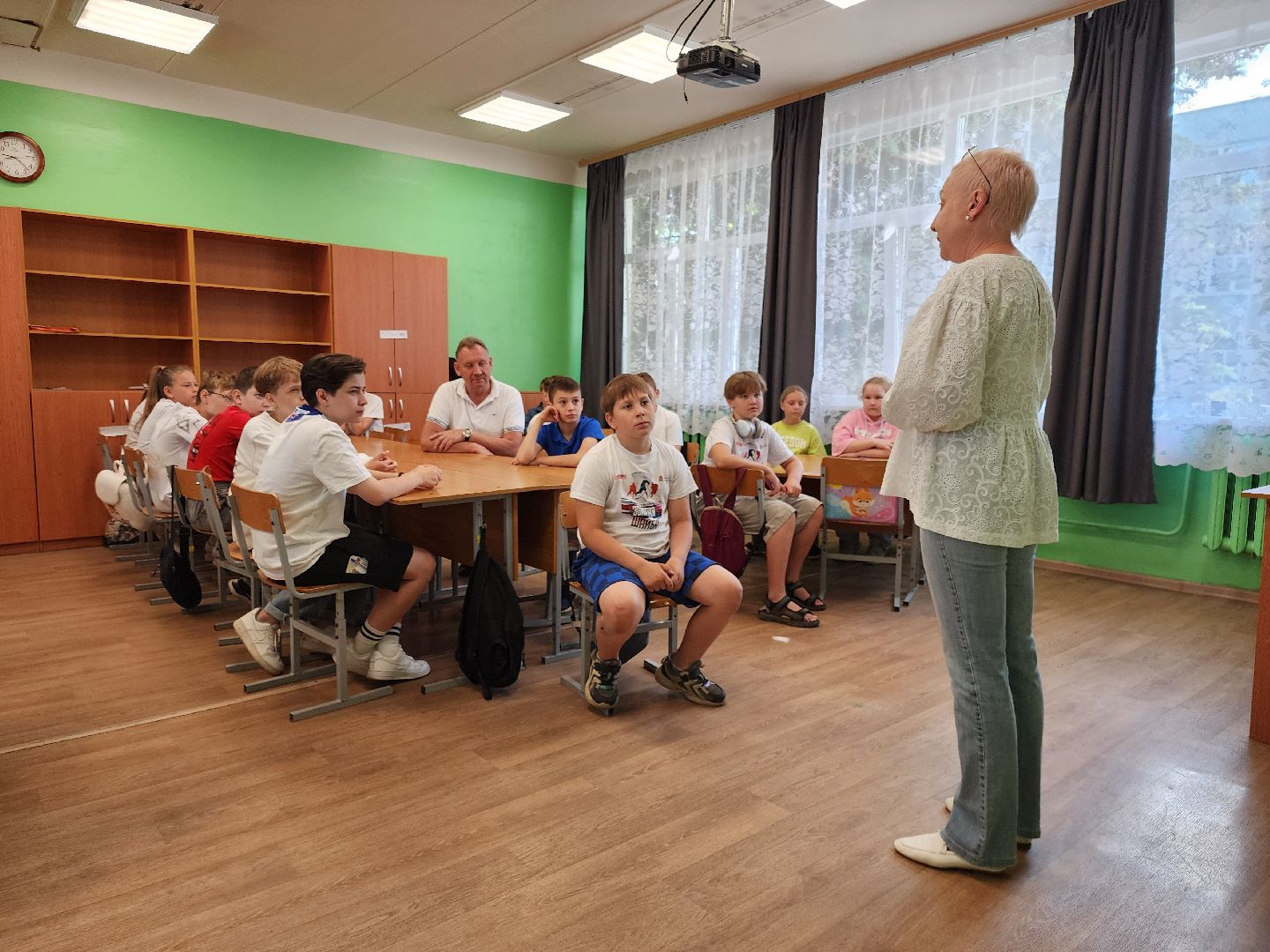 Зарайск, Лето, Каникулы, Пришкольный лагерь,