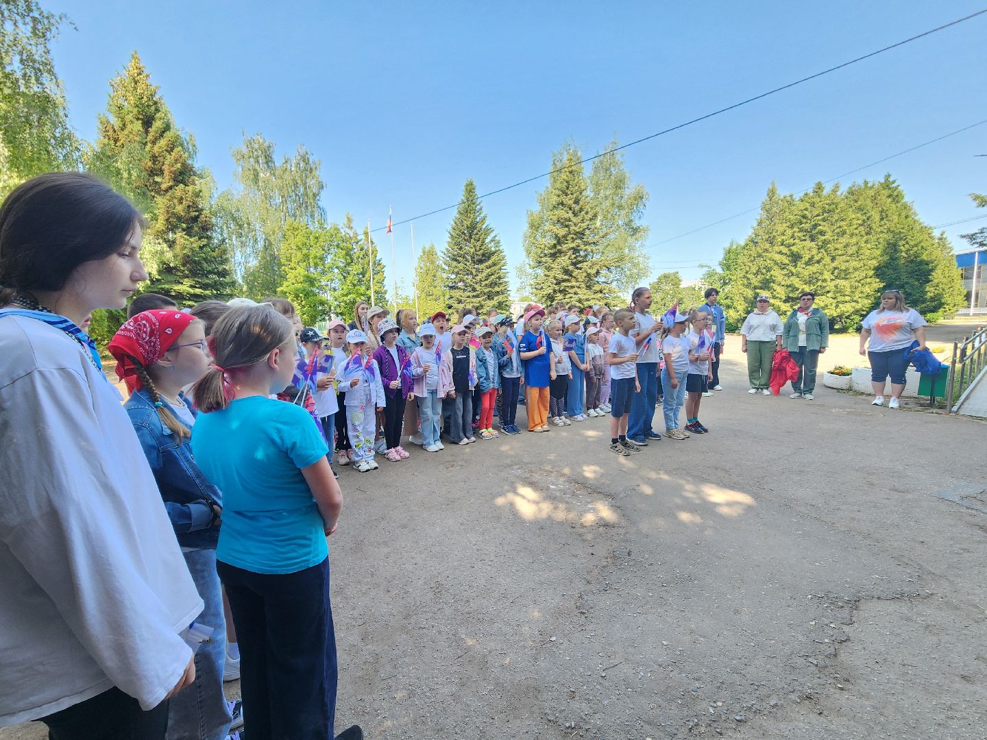 Зарайск, Лето, Каникулы, Пришкольный лагерь,