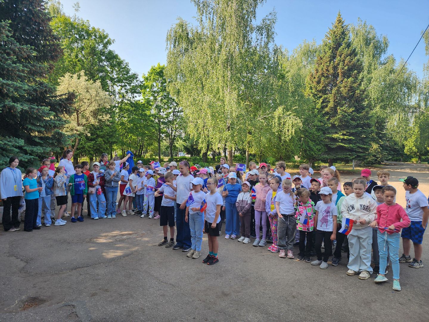 Зарайск, Лето, Каникулы, Пришкольный лагерь,
