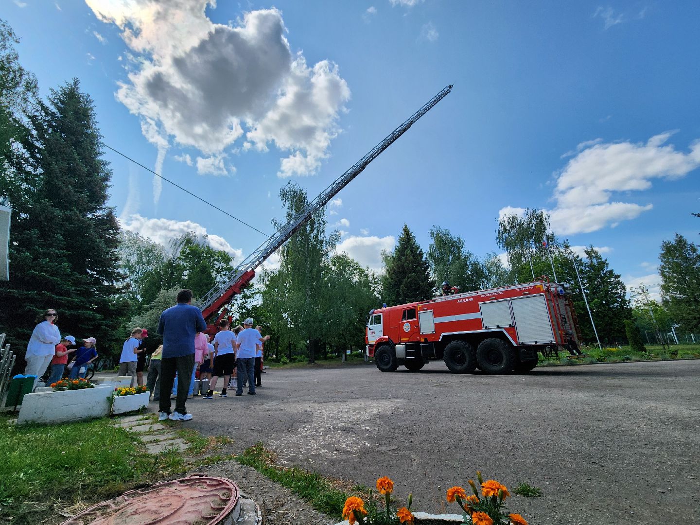 Зарайск, Лето, Каникулы, Пришкольный лагерь,