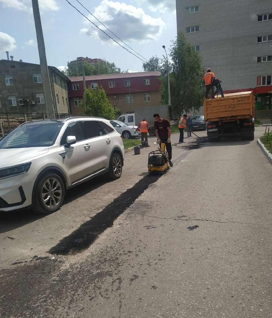 ивантеевка, вертикалки, ямочный ремонт, внутриквартальная дорога, проезд, ямы на дорогах, коммунальная служба,