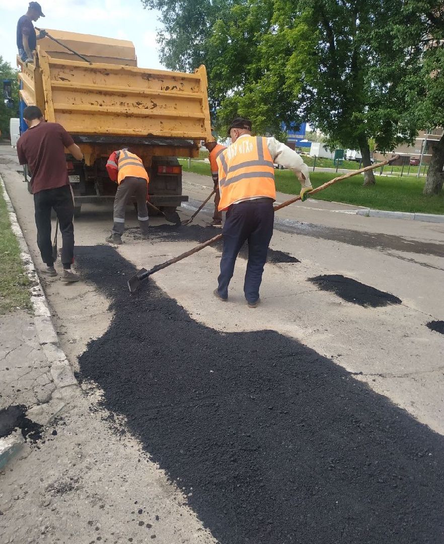 ивантеевка, вертикалки, ямочный ремонт, внутриквартальная дорога, проезд, ямы на дорогах, коммунальная служба,