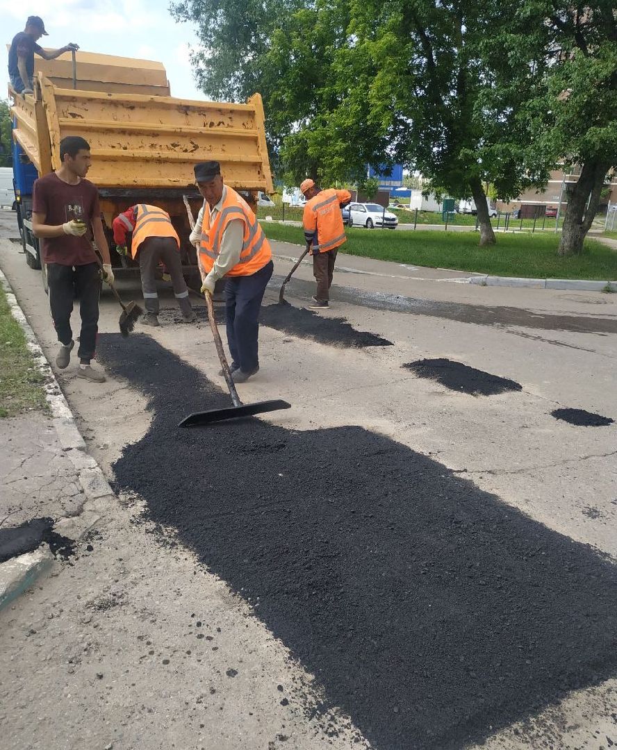 ивантеевка, вертикалки, ямочный ремонт, внутриквартальная дорога, проезд, ямы на дорогах, коммунальная служба,