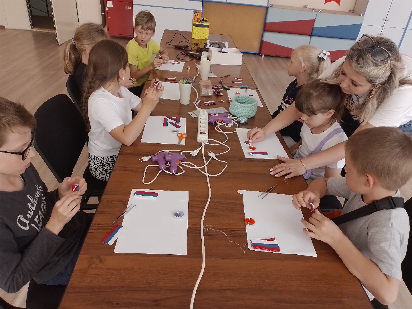 городской округ восход, 12 июня - день россии, мастер класс, триколор,