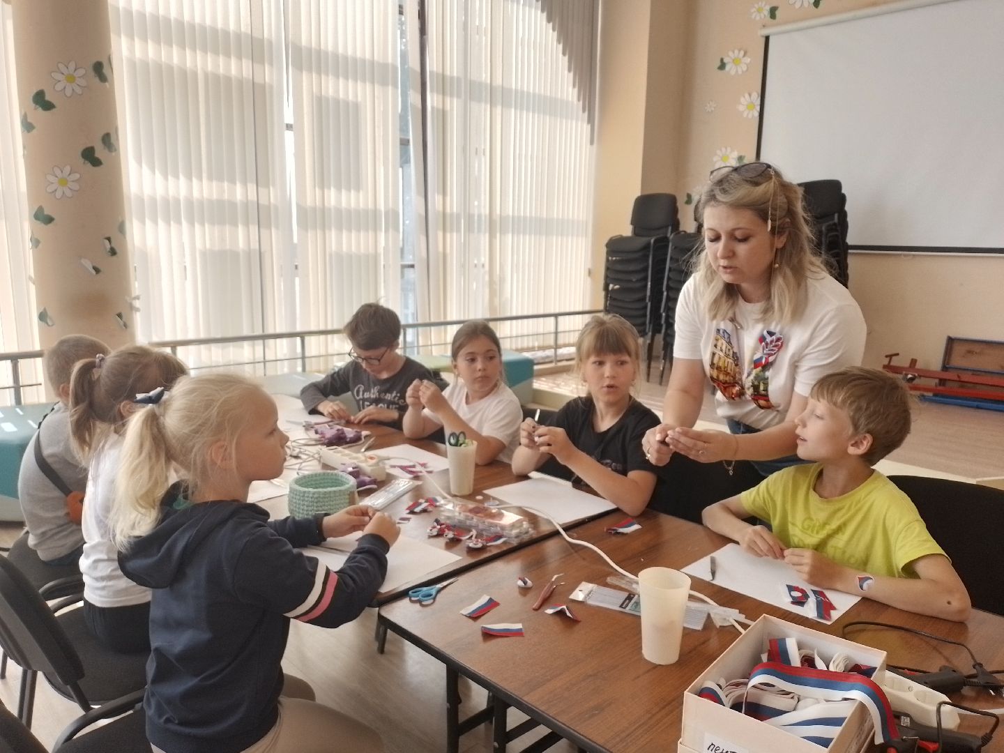 городской округ восход, 12 июня - день россии, мастер класс, триколор,