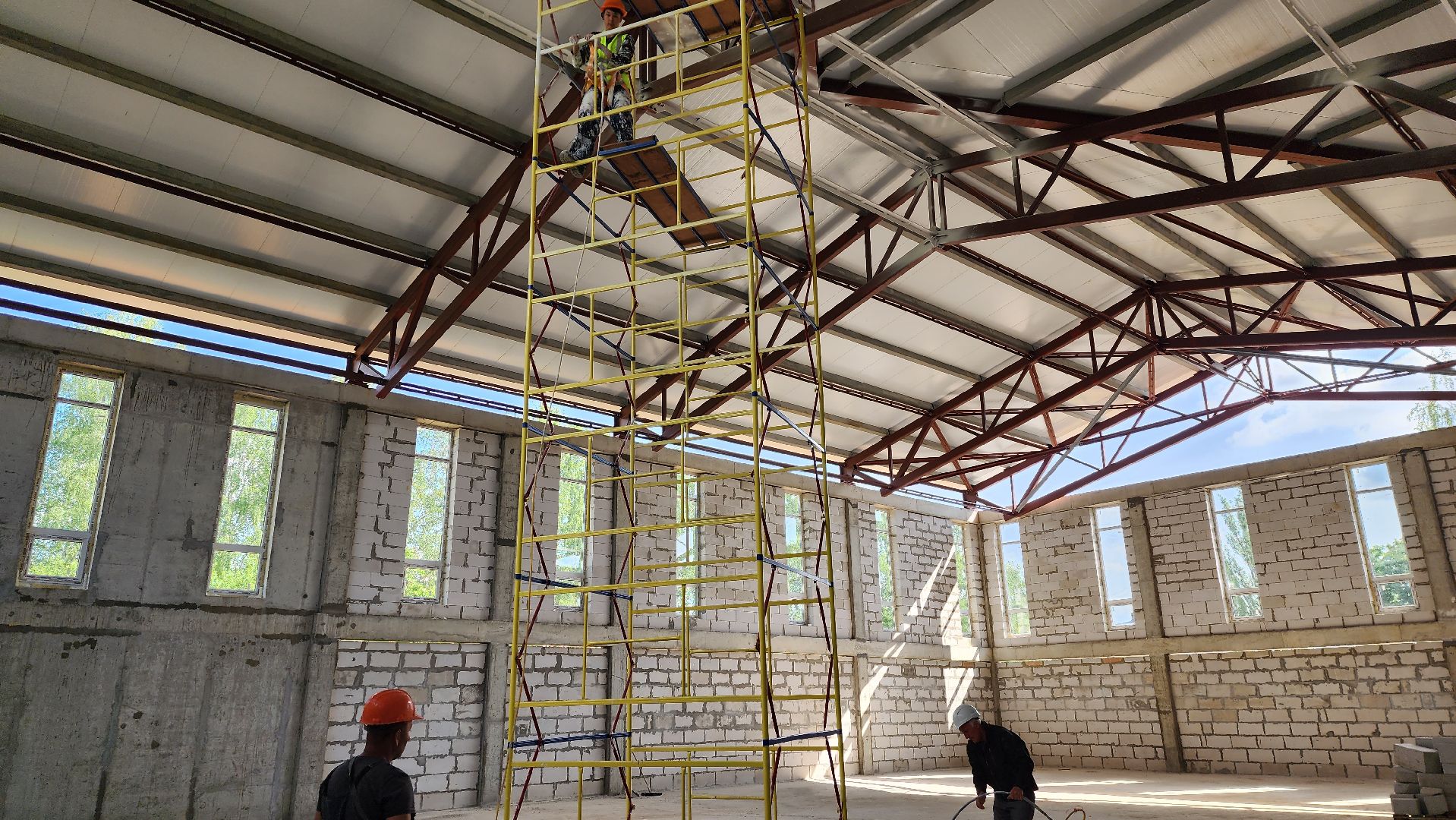 истра, строительство школы,