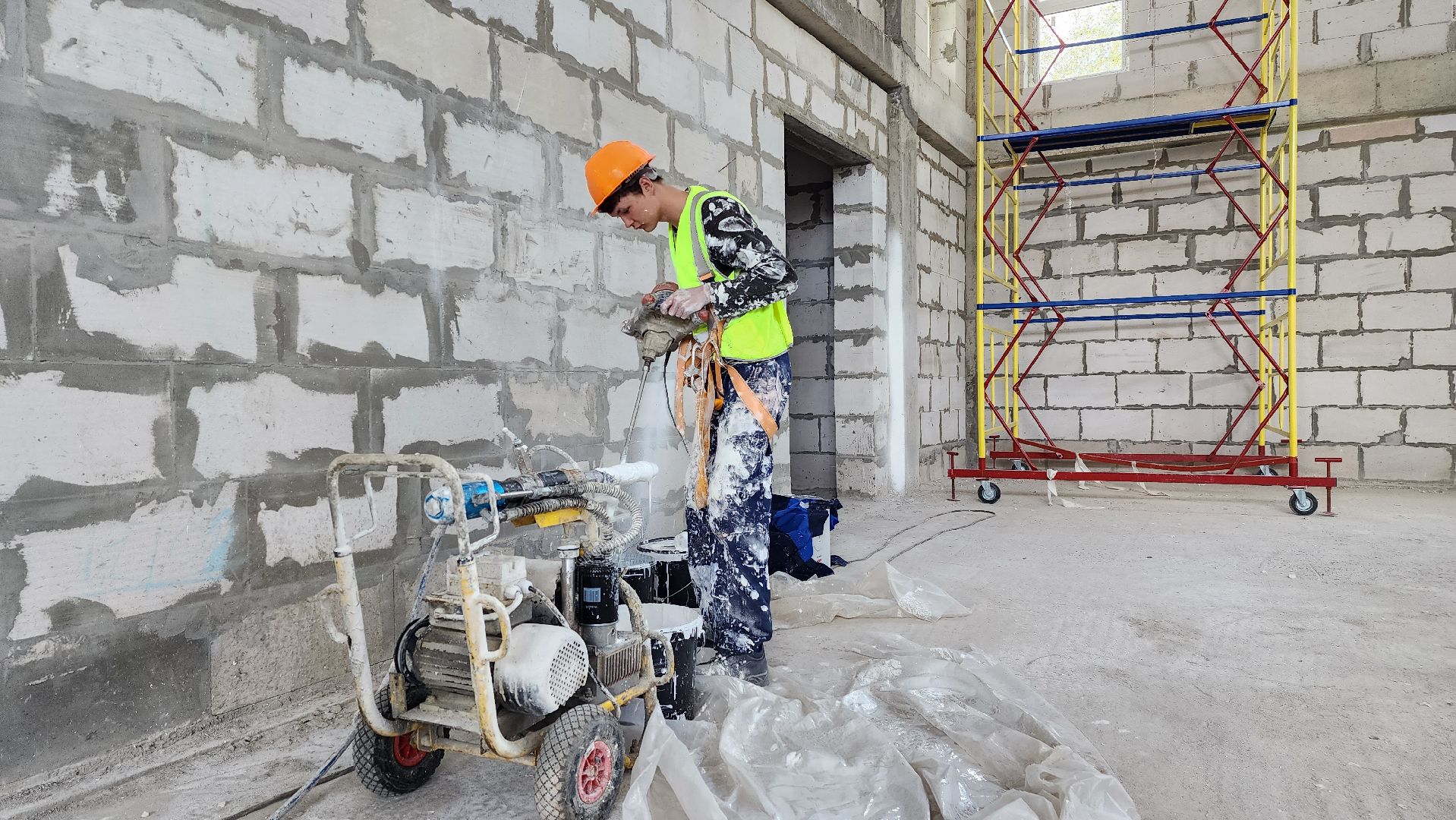 истра, строительство школы,