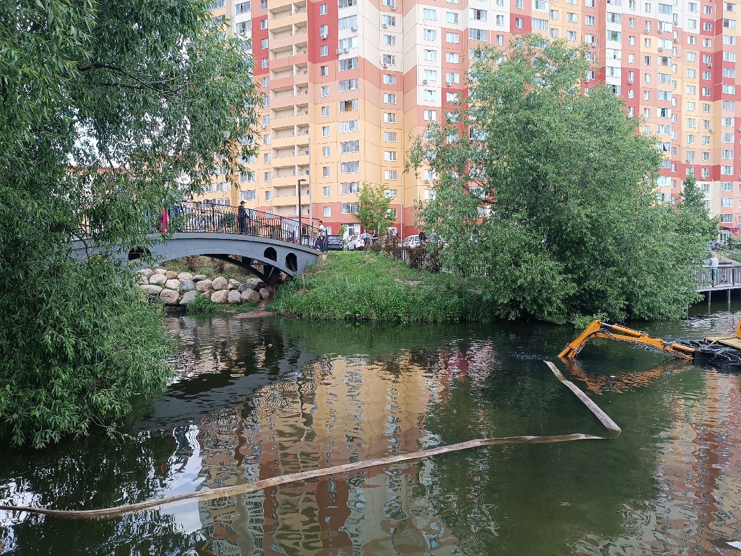 люберцы, пруд, Благоустройство , очистка водоема, островцы,