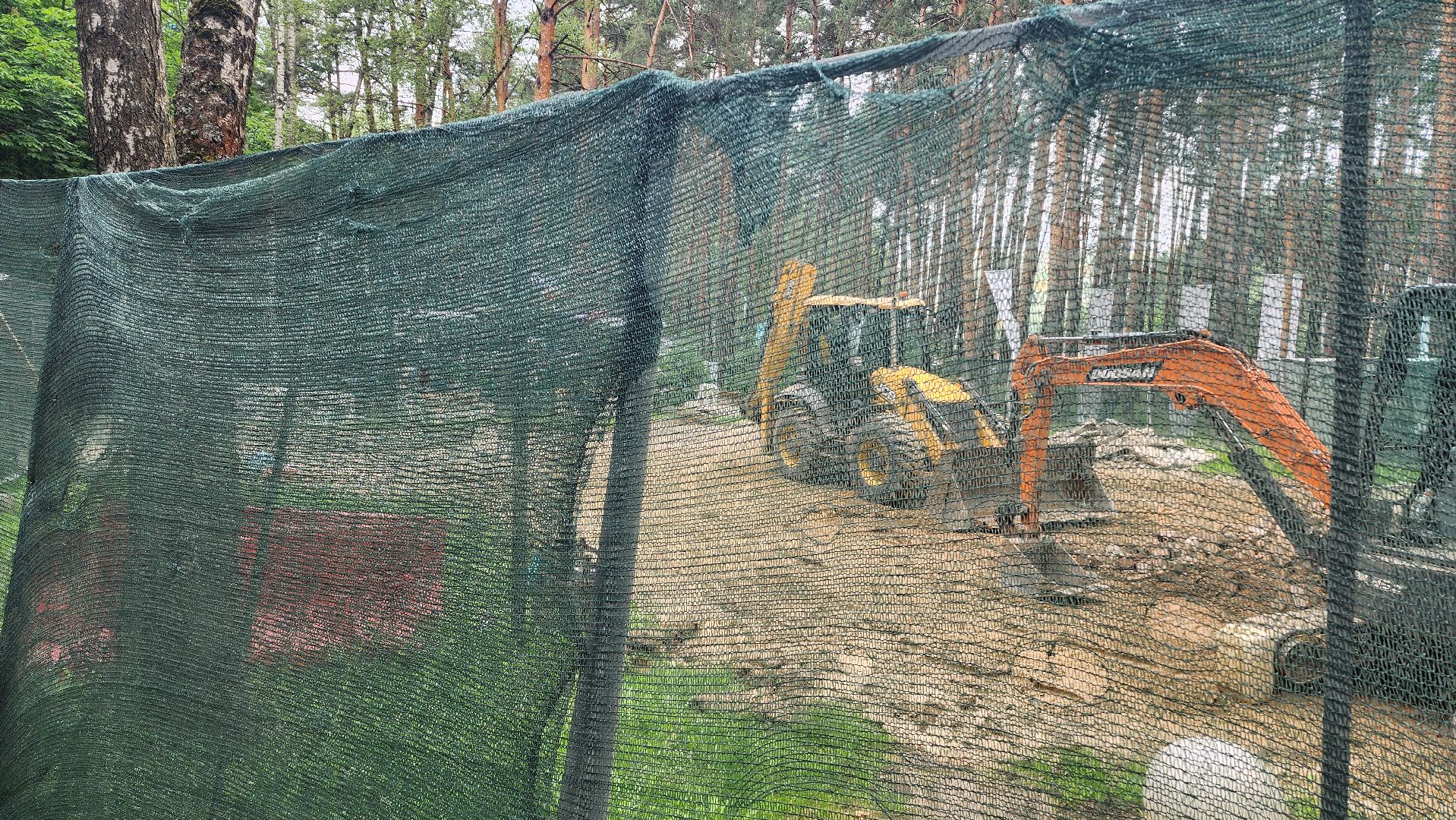 строительство, демонтаж, зона отдыха, место отыха, парк, парк елочки, домодедово,  благоустройство,