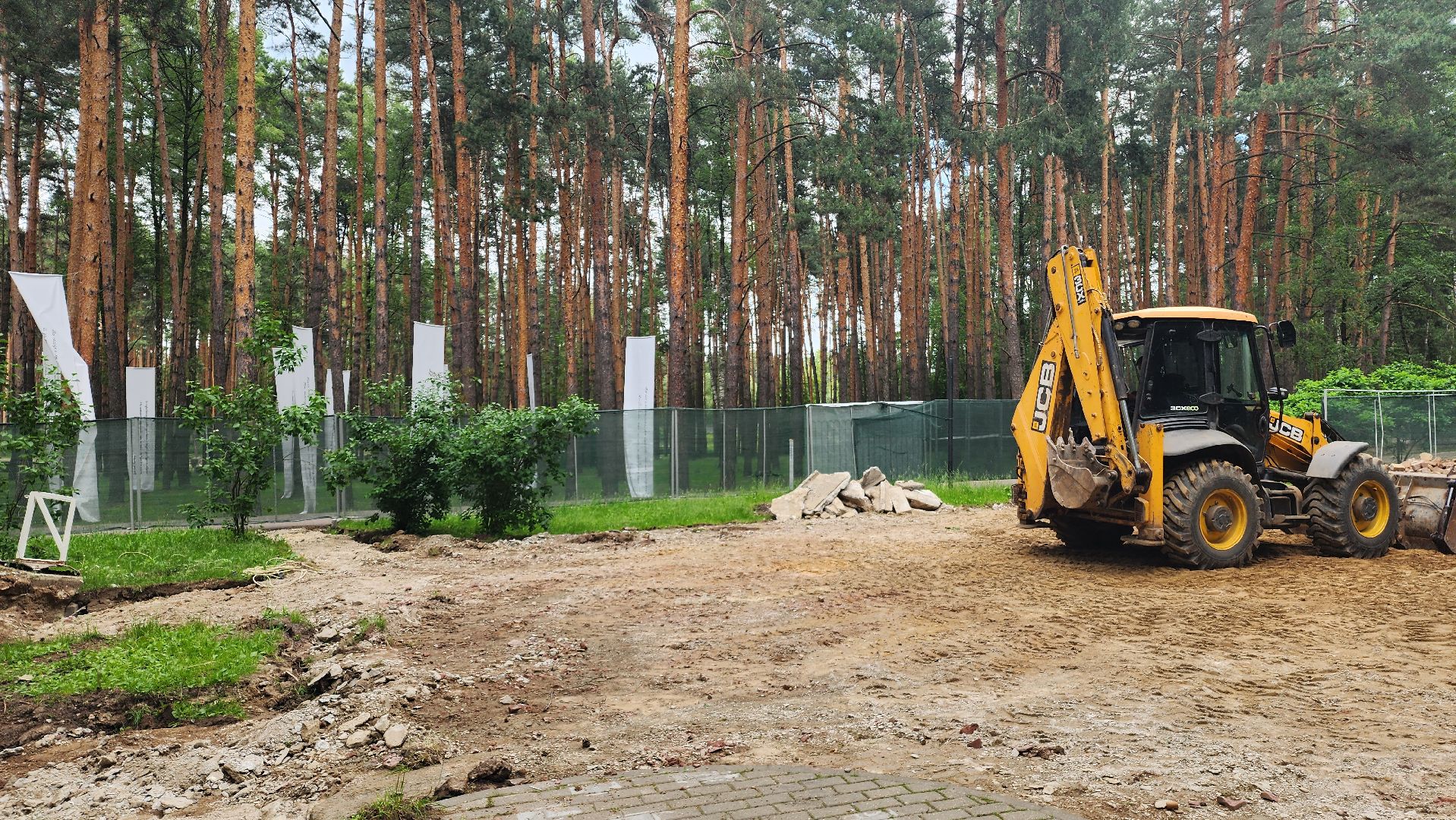 строительство, демонтаж, зона отдыха, место отыха, парк, парк елочки, домодедово,  благоустройство,