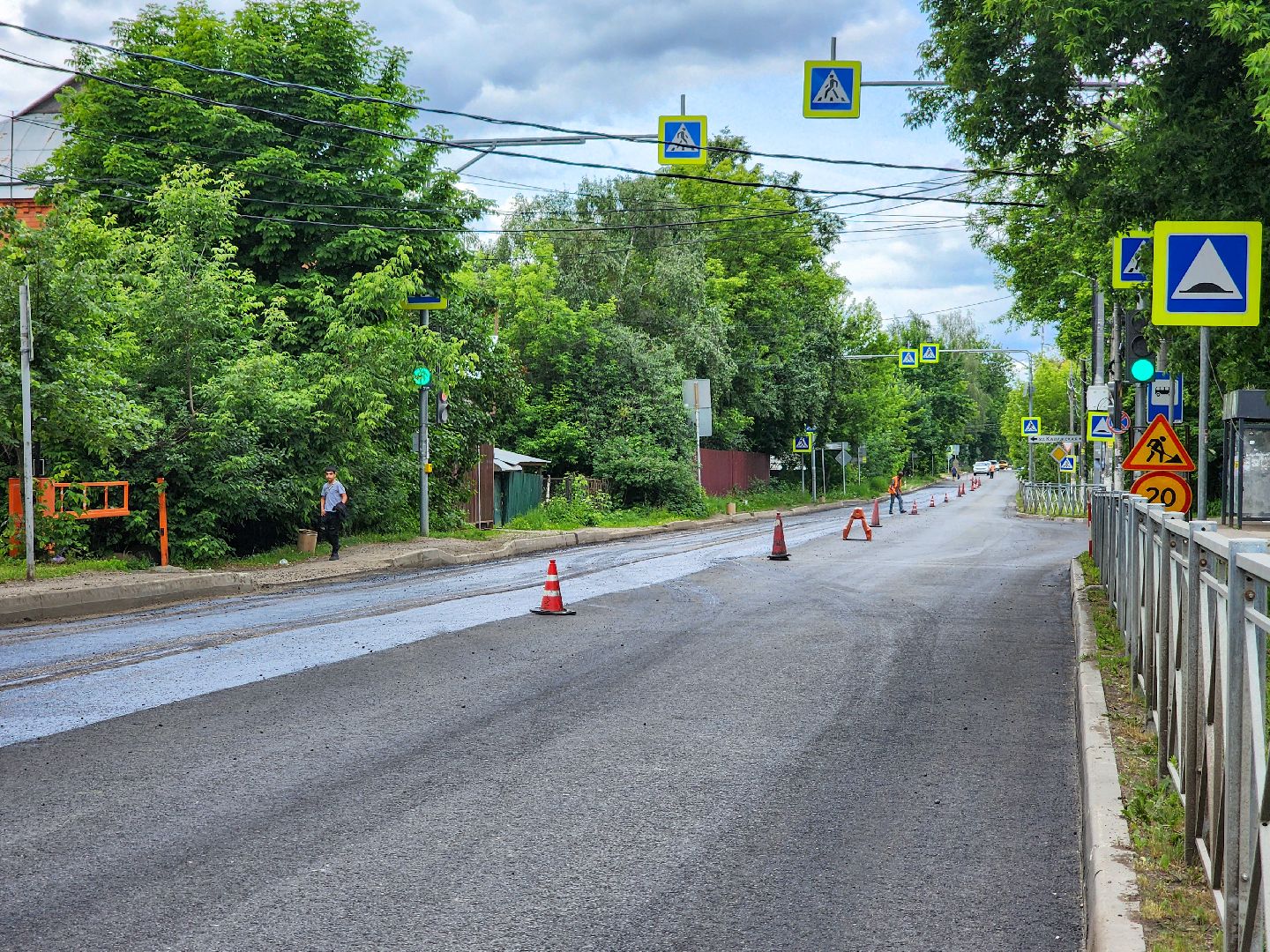 Подольск, Дорога, ремонт дорог 2025, асфальтирование,