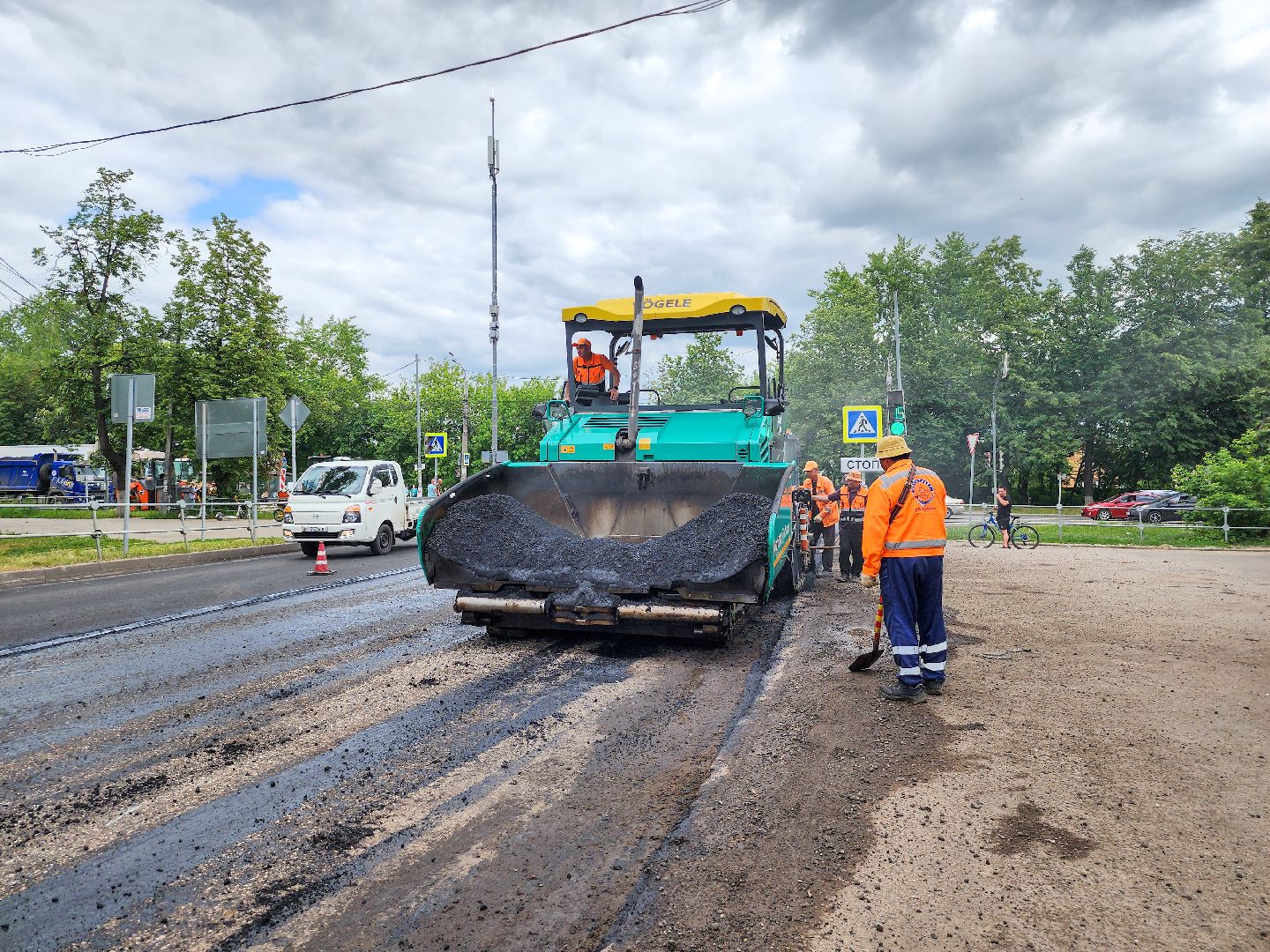 Подольск, Дорога, ремонт дорог 2025, асфальтирование,