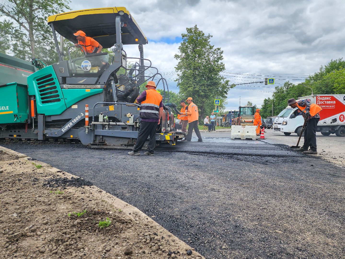Подольск, Дорога, ремонт дорог 2025, асфальтирование,