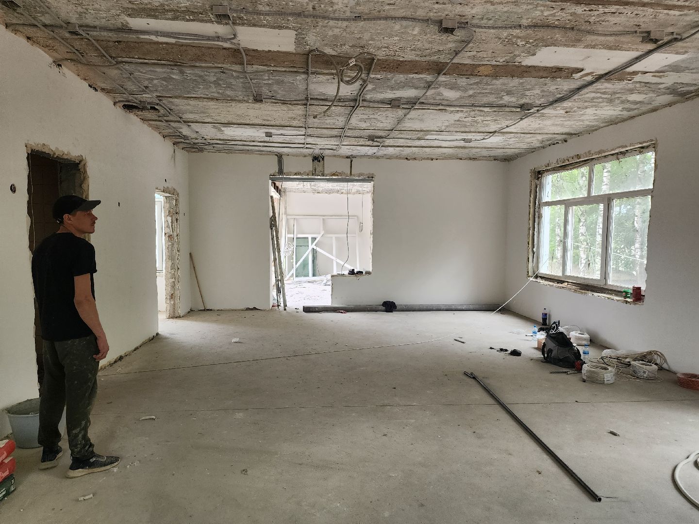 долгопрудный, северная улица, 9-й детский сад, капитальный ремонт, перепланировка,фасадные работы, чистовая отделка стен,