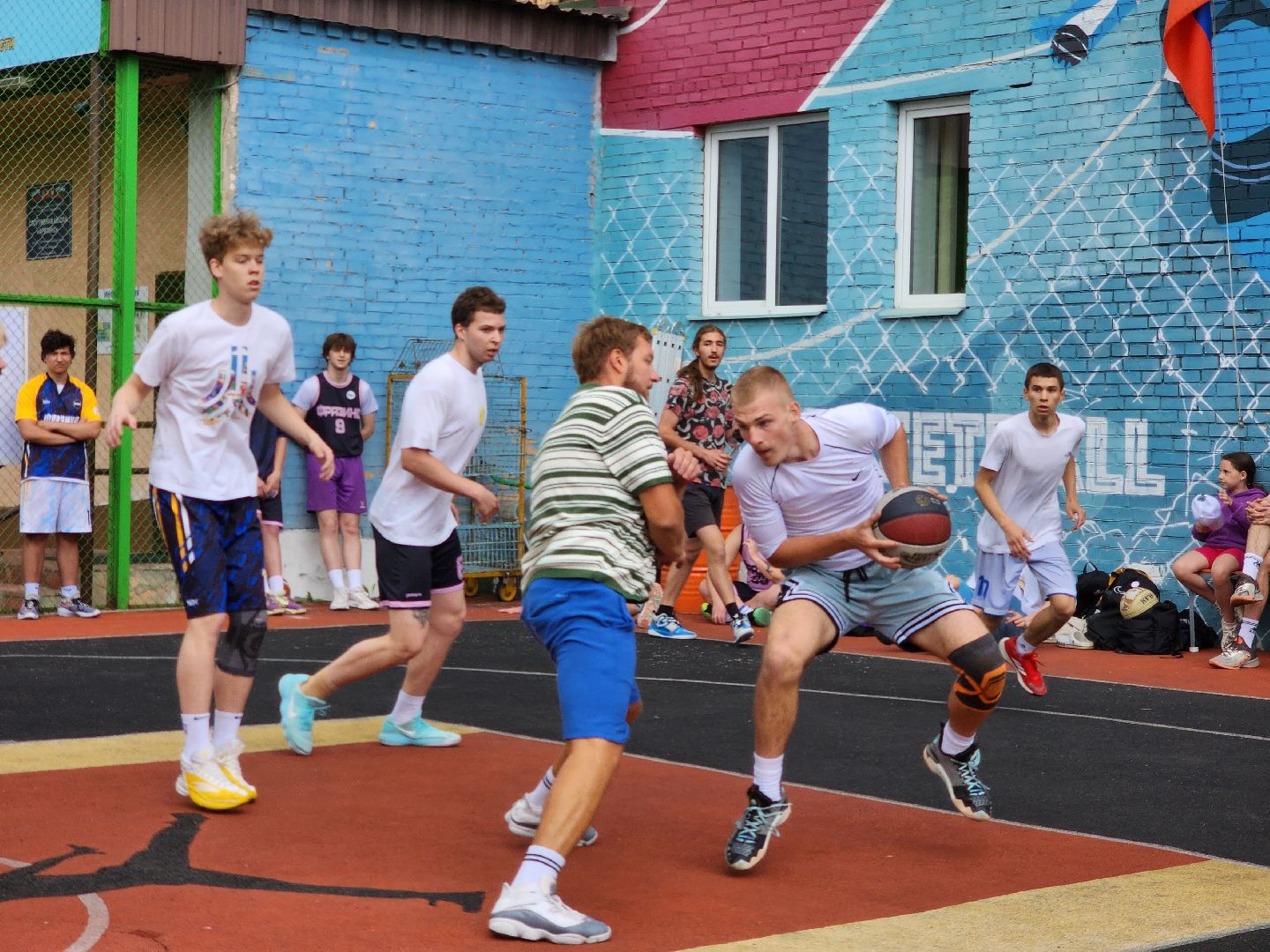 фрязино,  уличный  спорт, дворовый баскетбол, турнир,