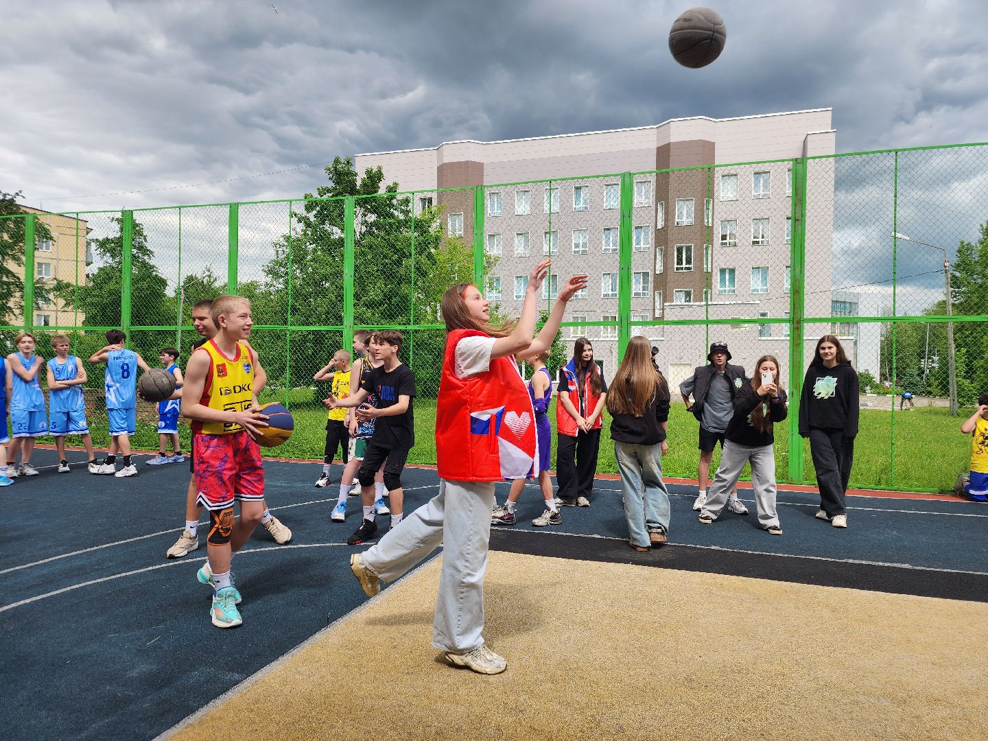 фрязино,  уличный  спорт, дворовый баскетбол, турнир,