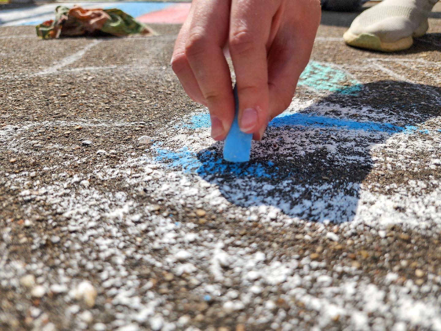 Подольск, День России, Лагерь Ромашка, Дети, Патриотизм, Рисунки мелом,конкурс рисунков,