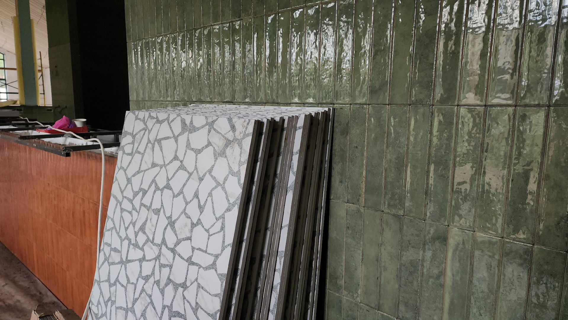 Кафе в парке, Центральный парк , Лобня, внутренняя отделка,