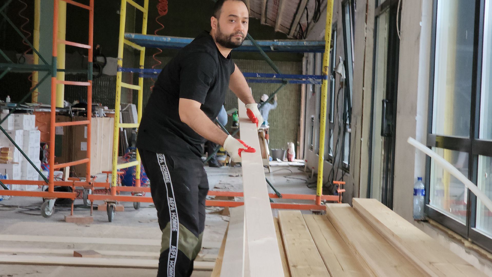 Кафе в парке, Центральный парк , Лобня, внутренняя отделка,