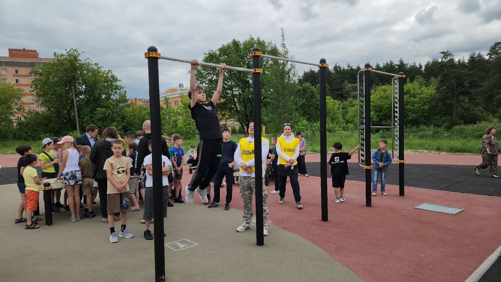 спорт, воркаут, соревнования, лосино-петровский,