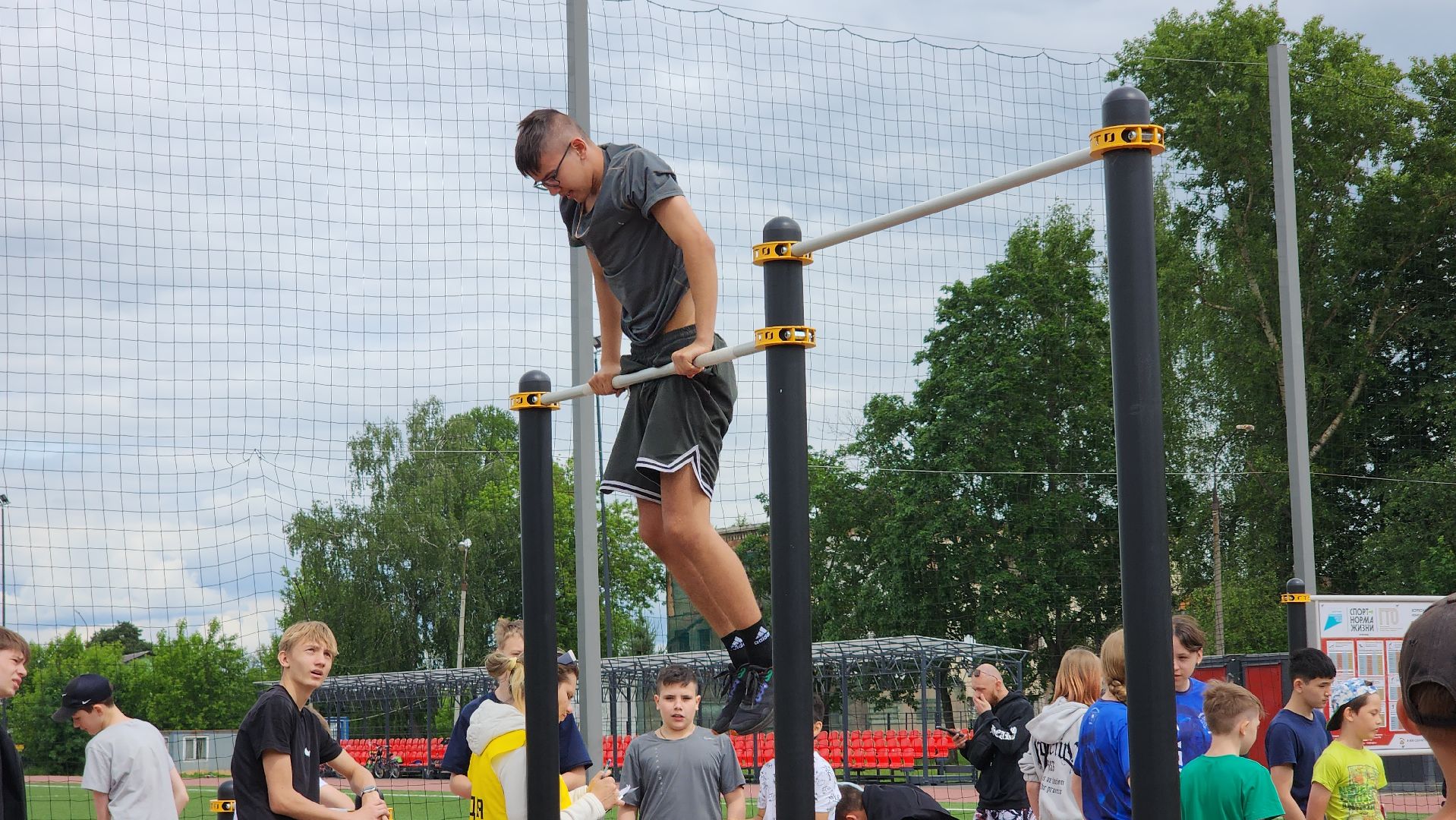 спорт, воркаут, соревнования, лосино-петровский,