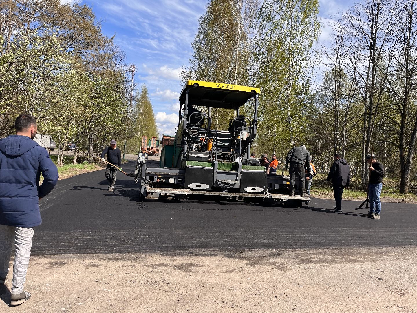 Шаховская, асфальт, дороги