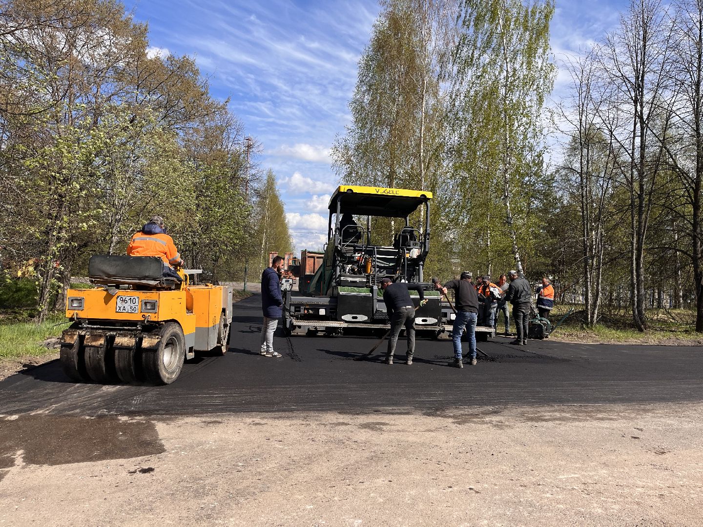 Шаховская, асфальт, дороги