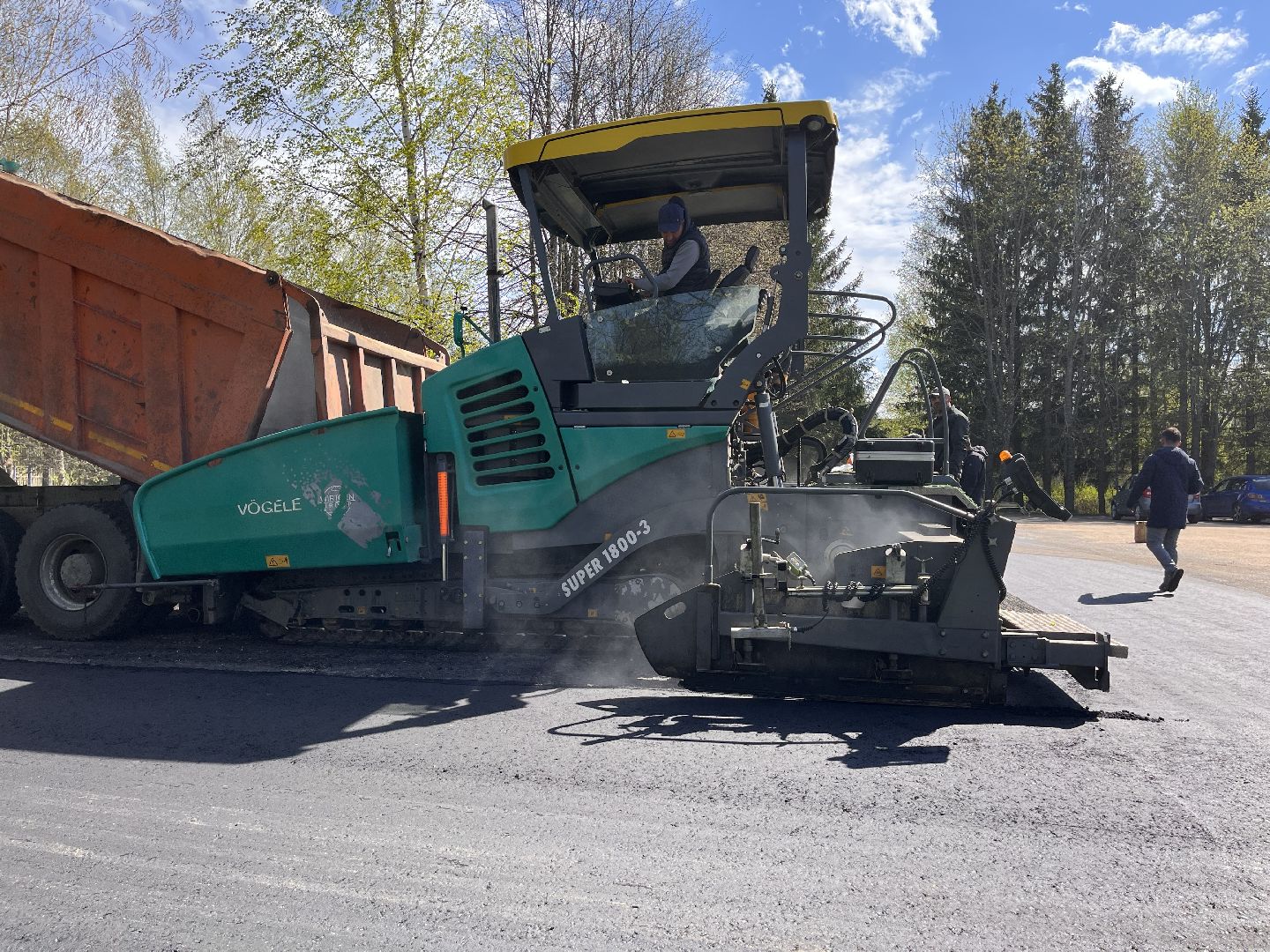 Шаховская, асфальт, дороги
