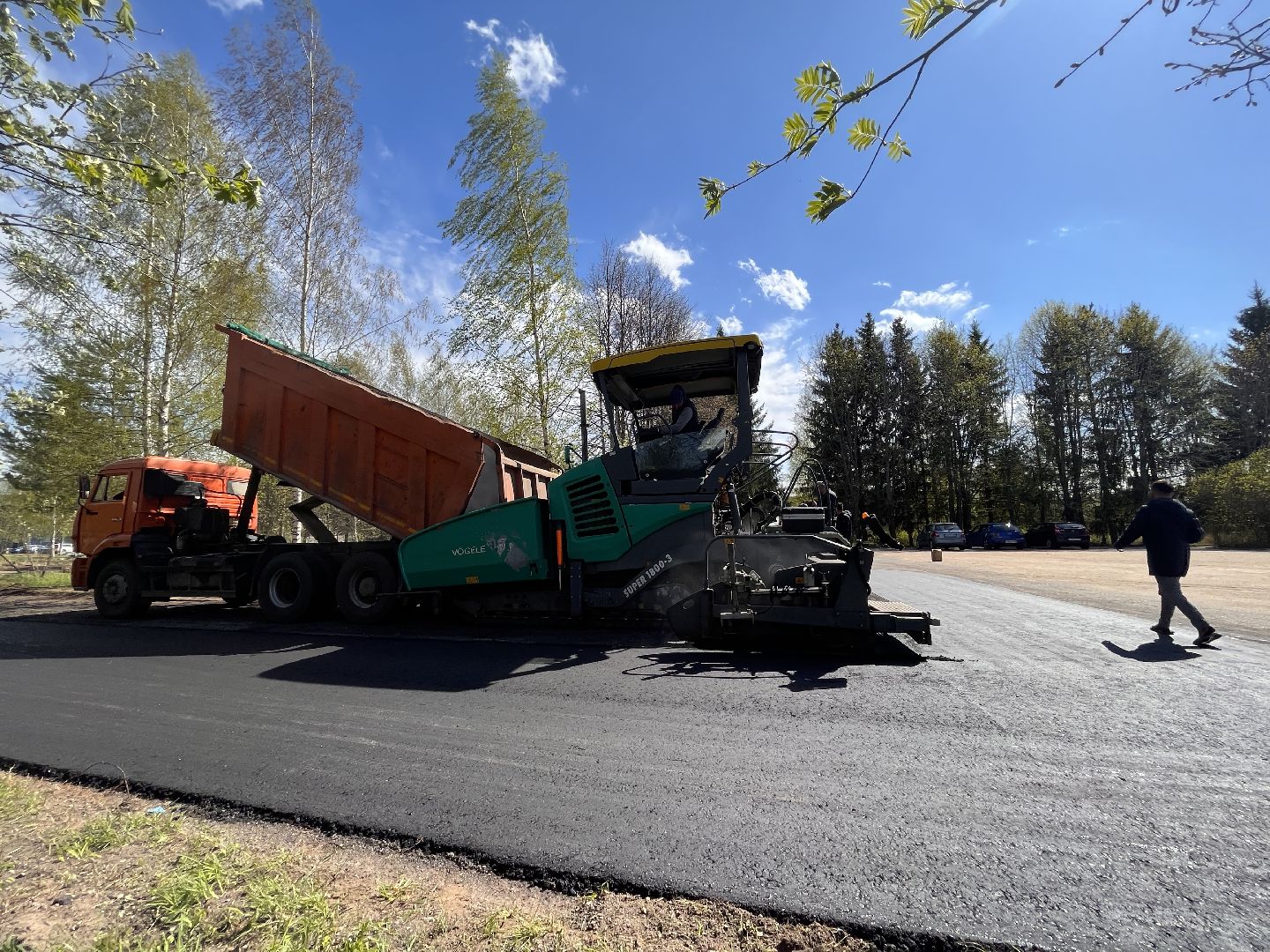 Шаховская, асфальт, дороги