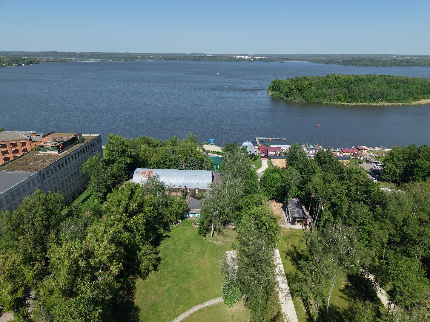 видео с коптера, ремонт канализационного коллектора, экология солнечногорска,