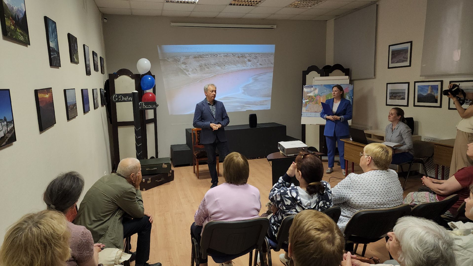 Фотовыставка , Лобня, Россия , День России ,