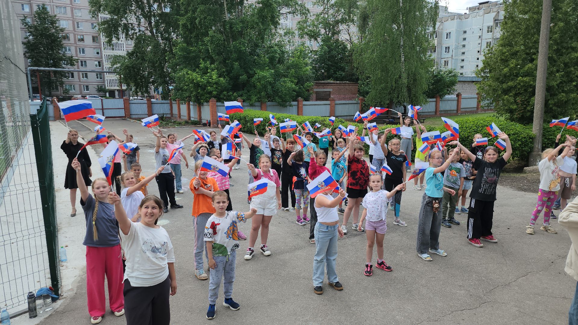 серпухов, подмосковье, день россии, флэшмоб,