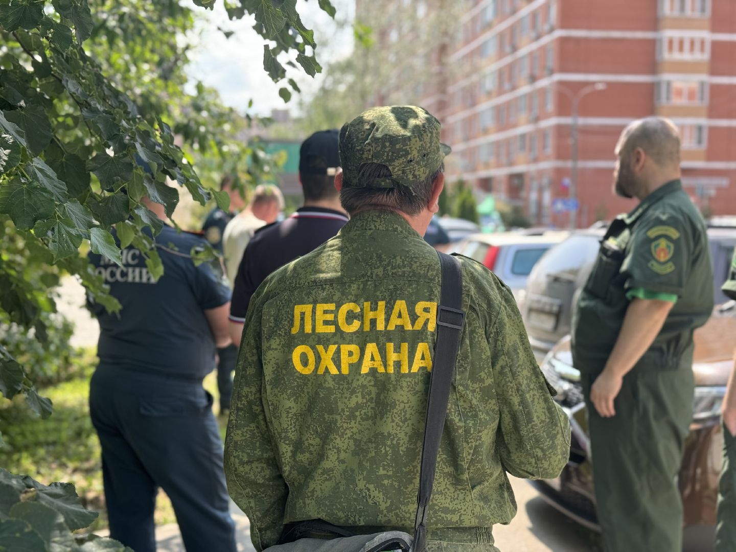 рейд по пожарной безопасности, ленинский городской округ, сотрудники мчс , парк высота,