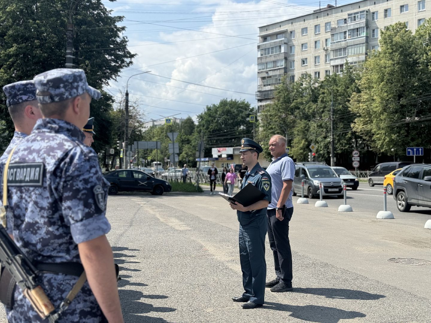 рейд по пожарной безопасности, ленинский городской округ, сотрудники мчс , парк высота,