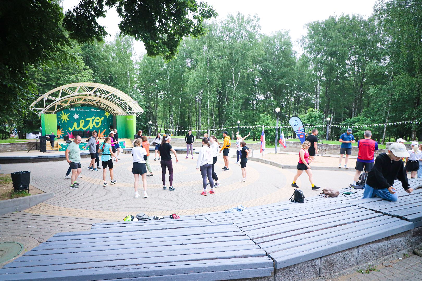 клин, общество, день россии, спорт, забег,