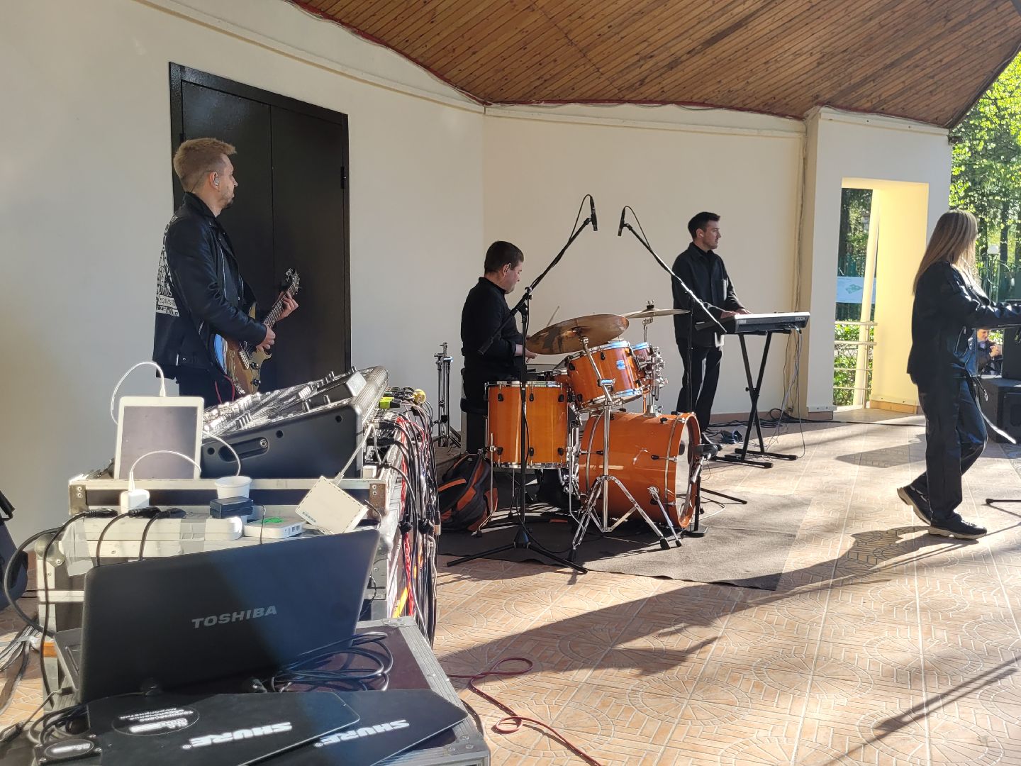 культура, кавер-группа, русский бит, концерт, парки подмосковья, музыка