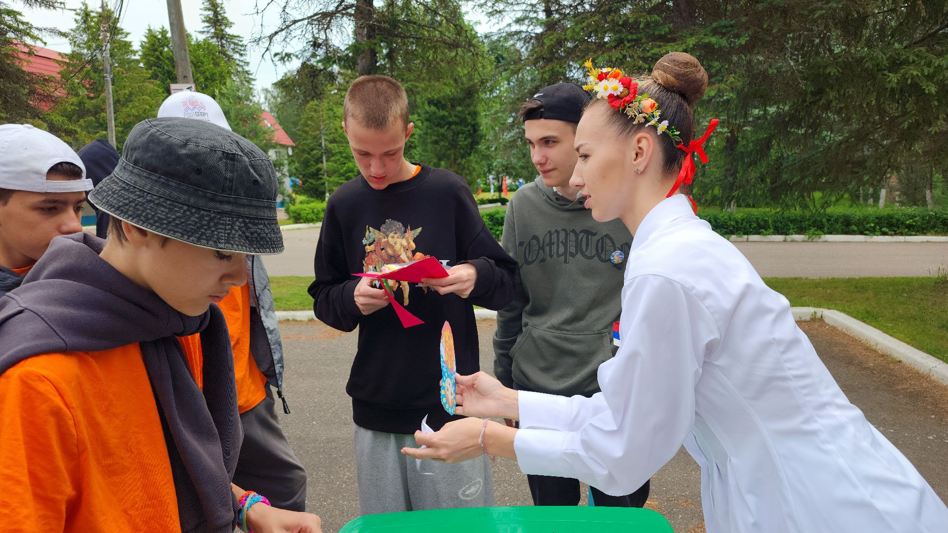 волоколамск, день россии, дети в лагере,