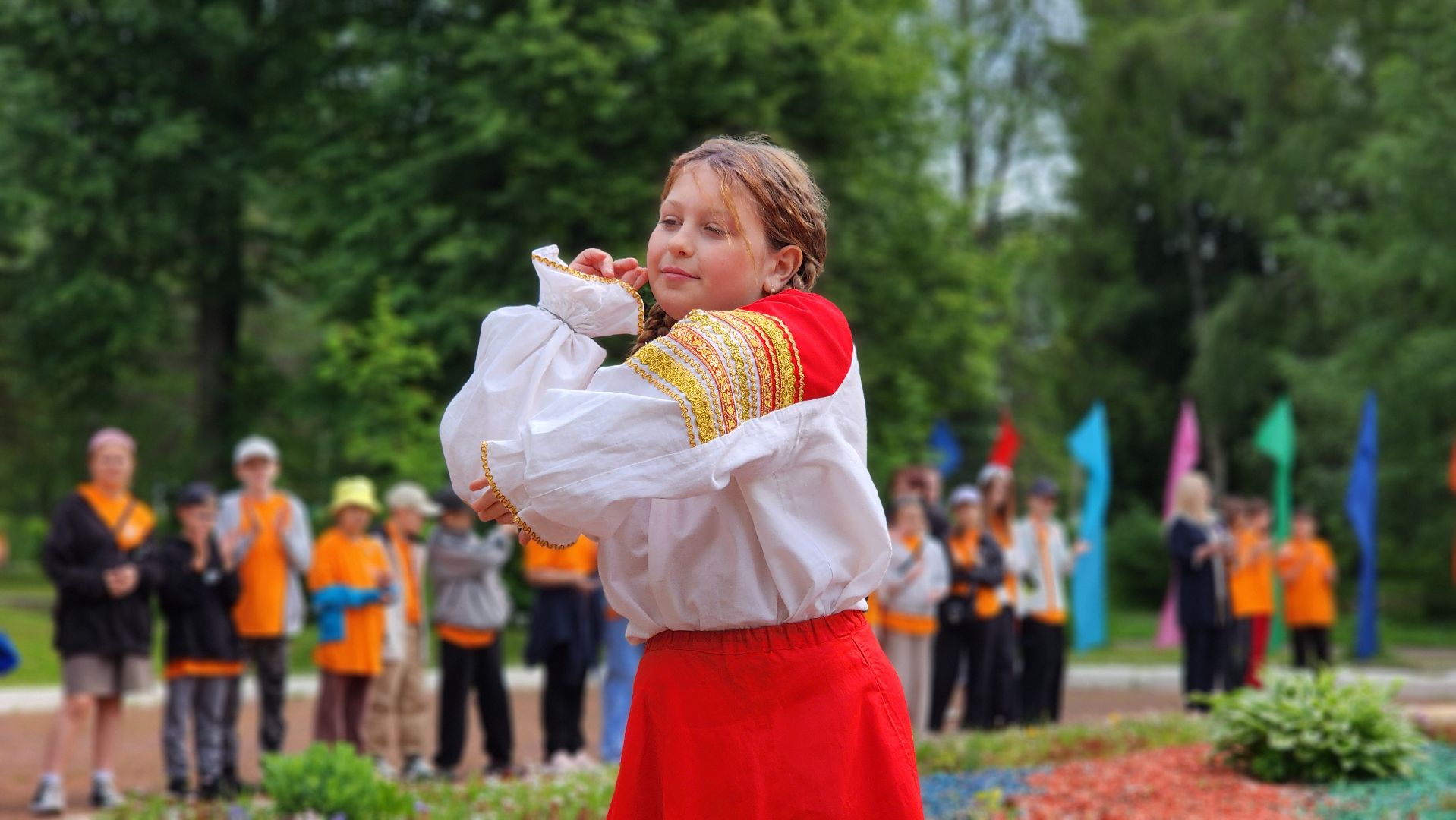 волоколамск, день россии, дети в лагере,