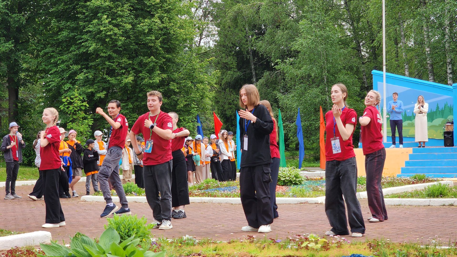 волоколамск, день россии, дети в лагере,