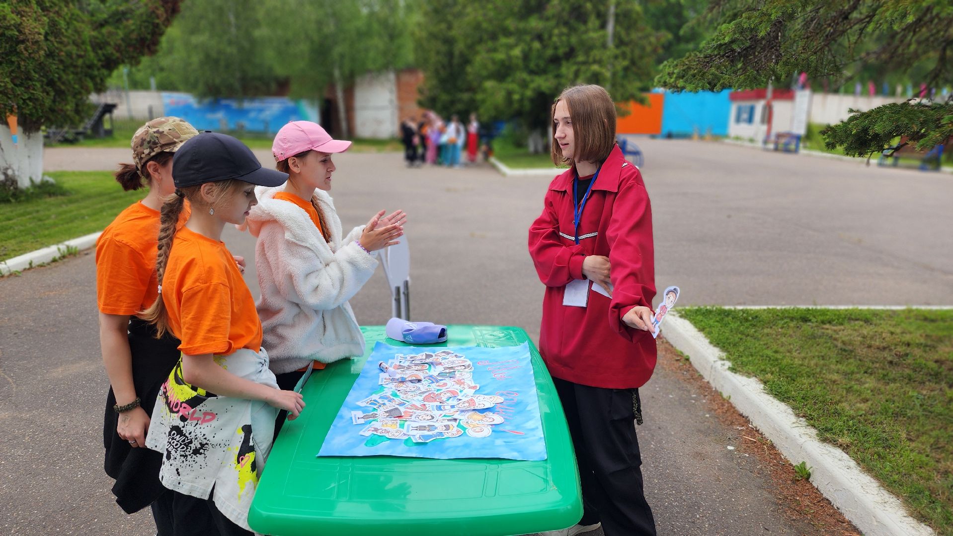 волоколамск, день россии, дети в лагере,