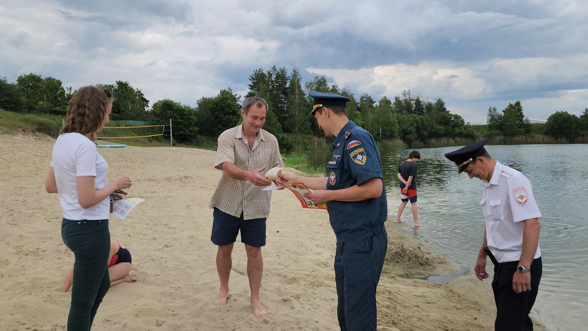 луховицы, голубые озера, рейд безопасности,