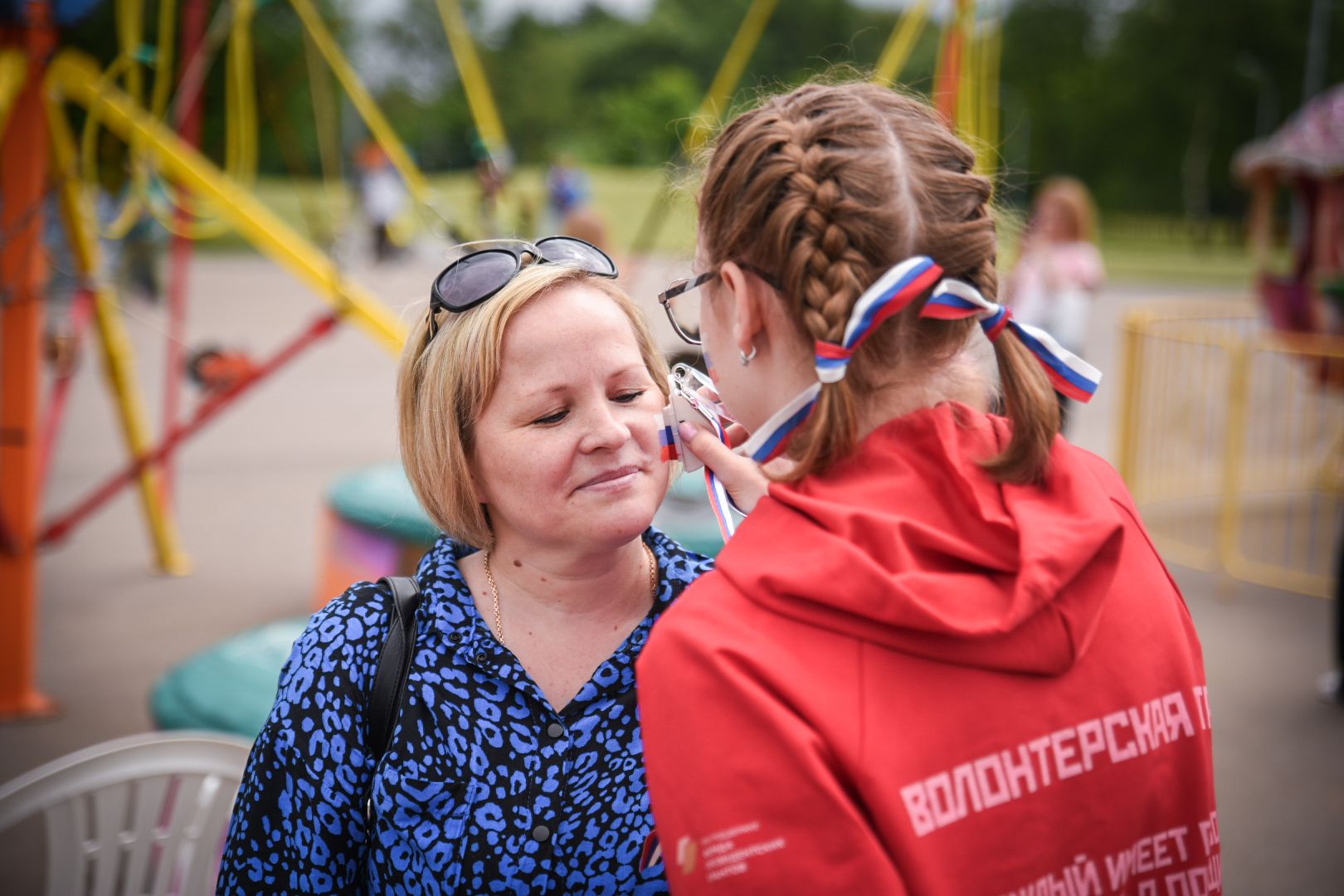 бронницы, день россии в бронницах, дети, парк бронницкий луг ,