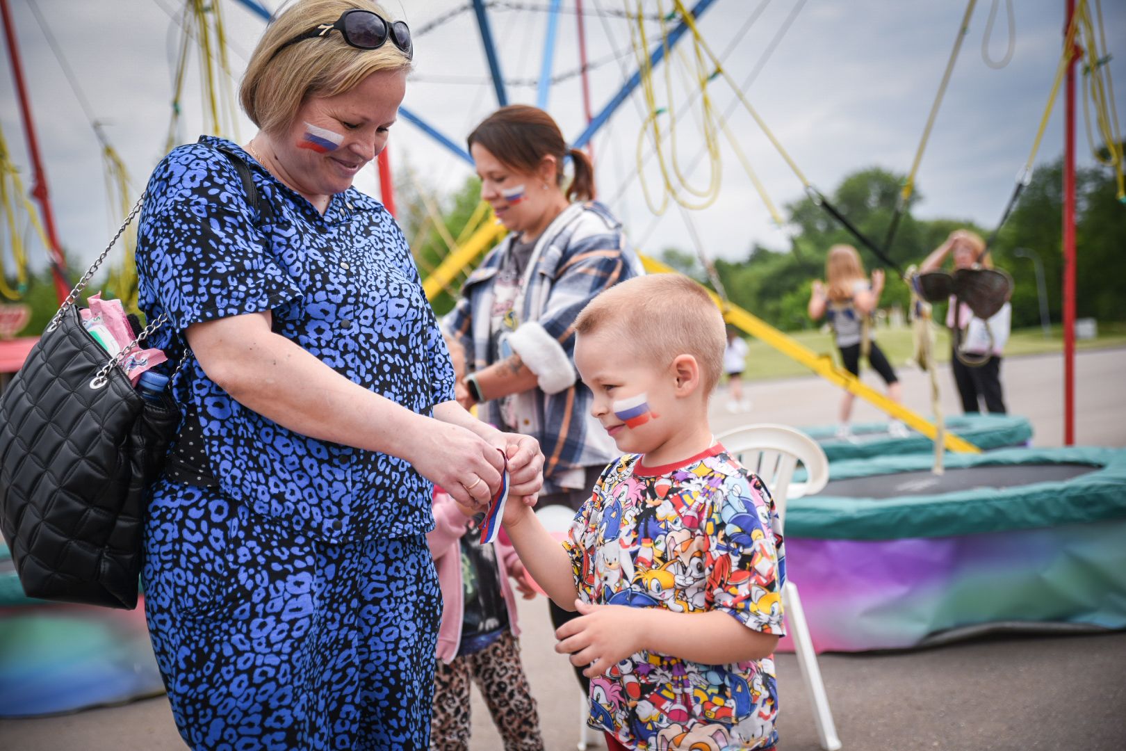 бронницы, день россии в бронницах, дети, парк бронницкий луг ,