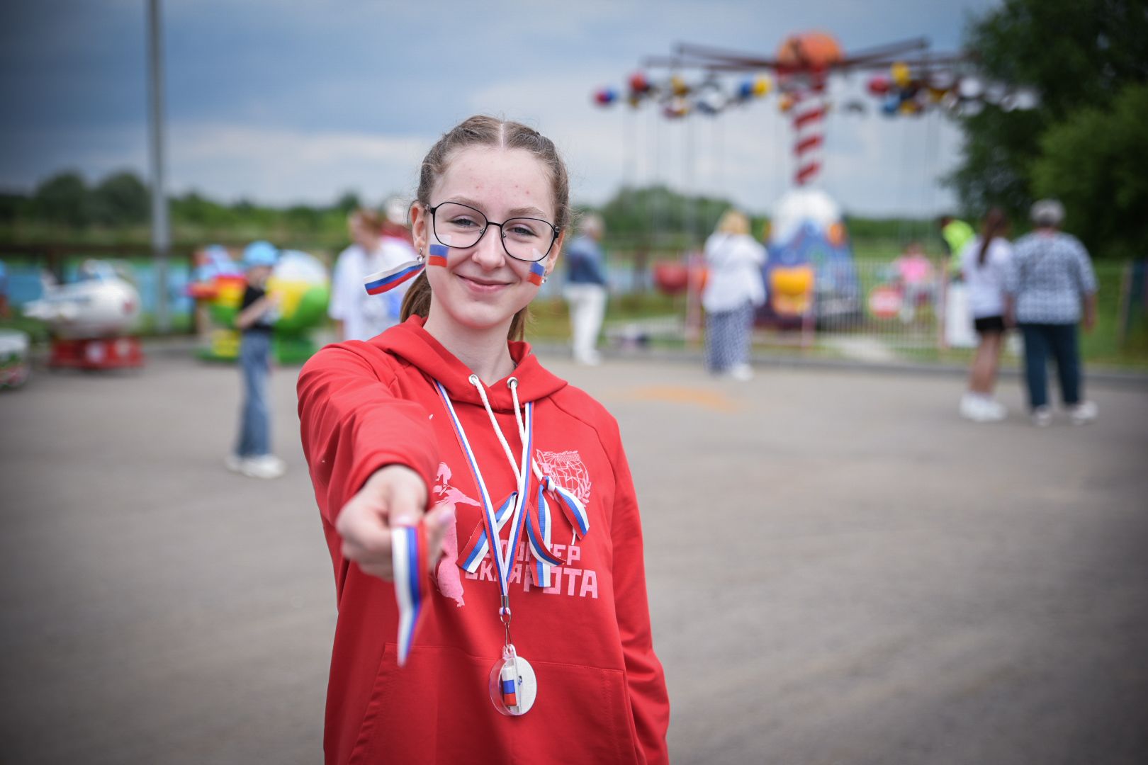 бронницы, день россии в бронницах, дети, парк бронницкий луг ,