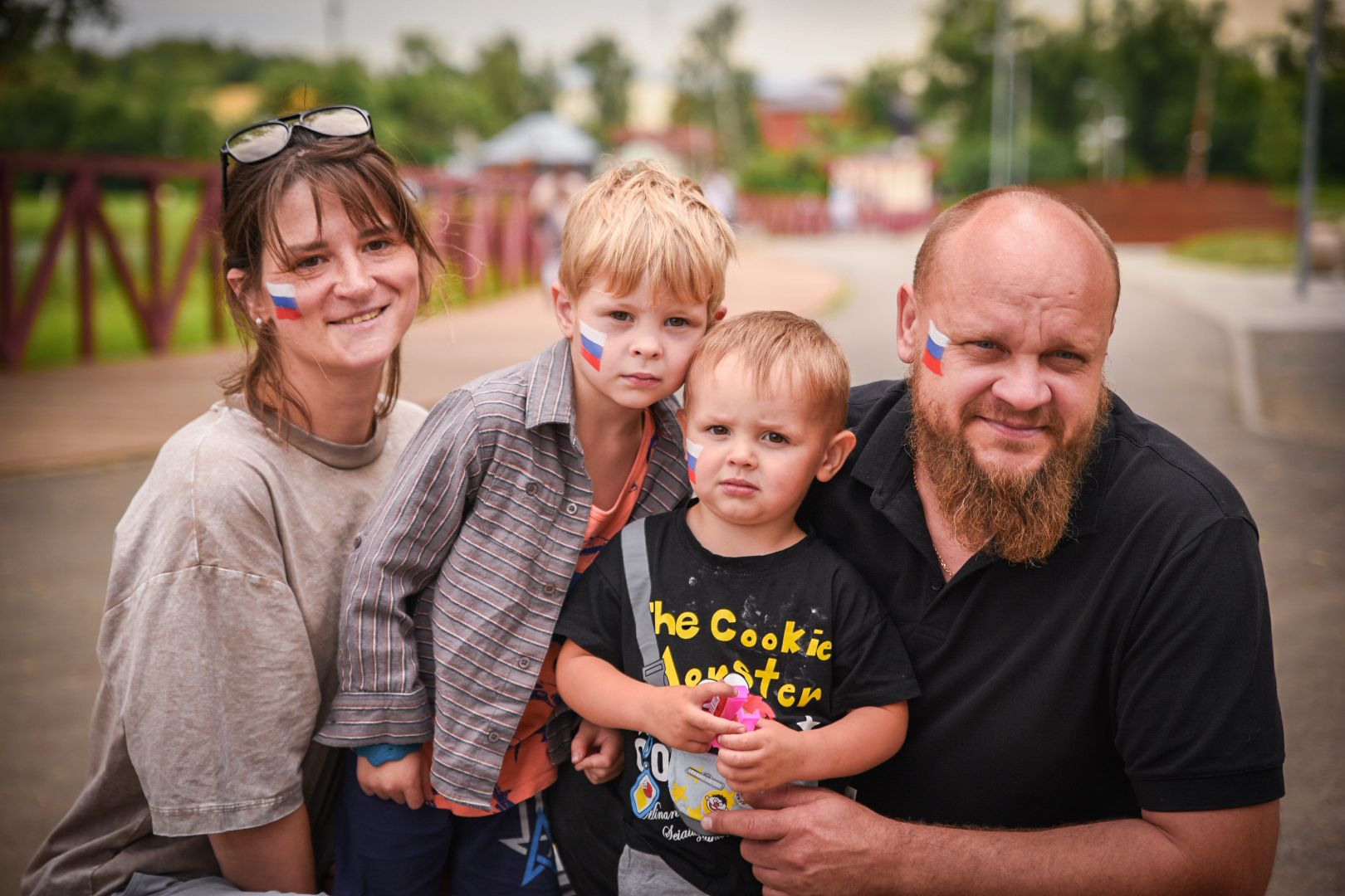 бронницы, день россии в бронницах, дети, парк бронницкий луг ,