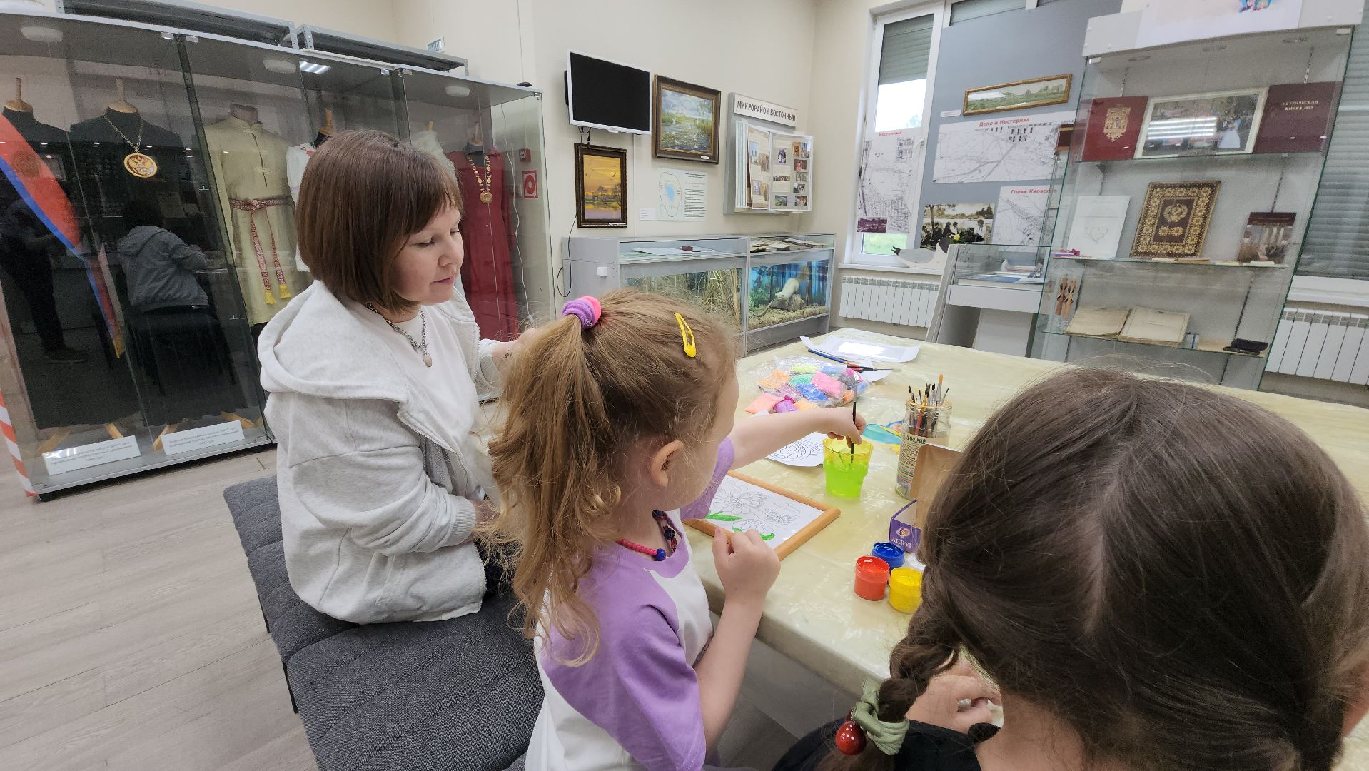 Мастер-класс , Рисование , Акрил, Лобня, Музей города,