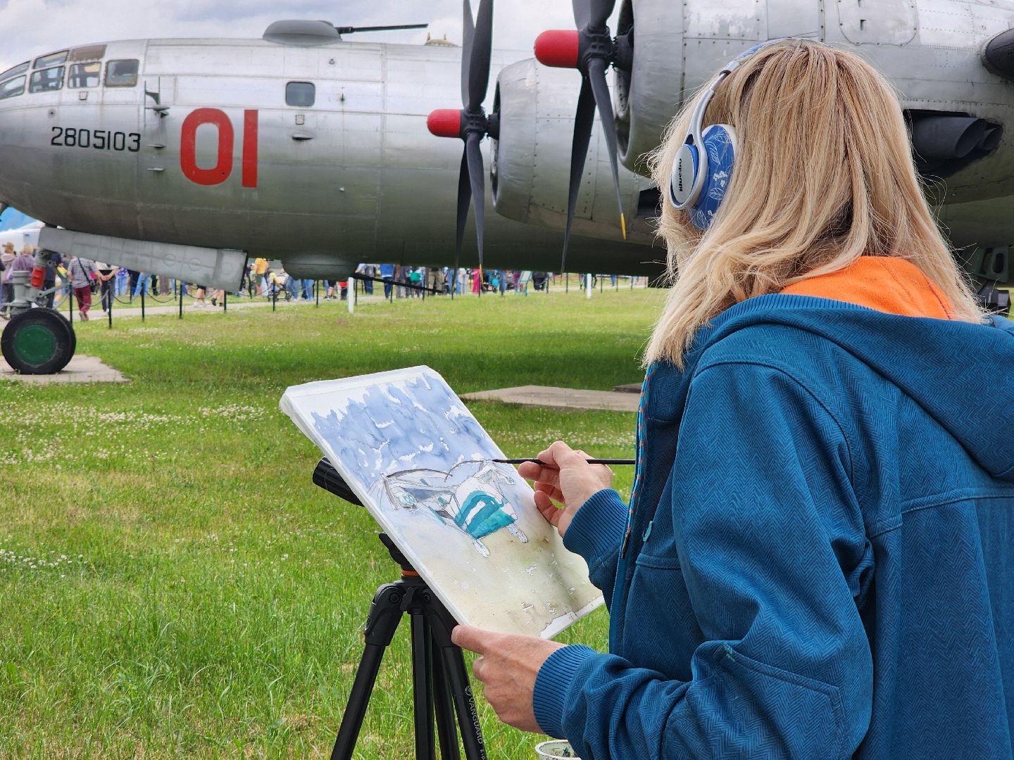 художники, пленэр, музей ввс, монино, городской округ щелково,