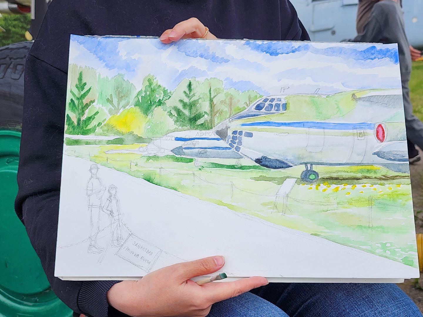 художники, пленэр, музей ввс, монино, городской округ щелково,